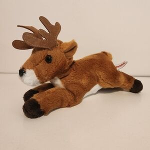 9” Aurora Reindeer Push Stuffed Animal